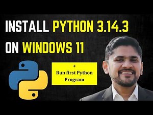 How to install Python 3.14.3 on Windows 11 | Amit Thinks