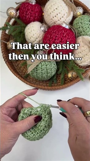 Crochet Bauble Tutorial