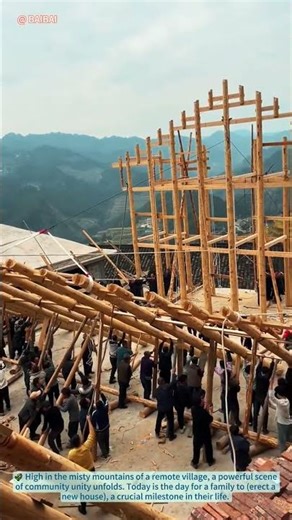 How a Whole Village Builds a House Together! | Amazing Teamwork