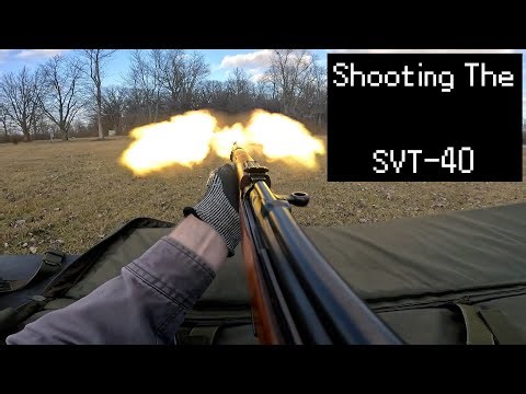 Shooting the SVT-40