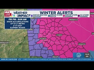 Chesley McNeil brings latest winter weather update | WEATHER IMPACT ALERT