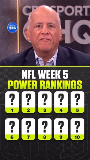 NFL Power Rankings for Week 5 ✅ Is your squad in the Top 10? 🤔 | Philadelphia Eagles on CBS Sports