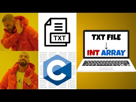 Reading a TXT file in C