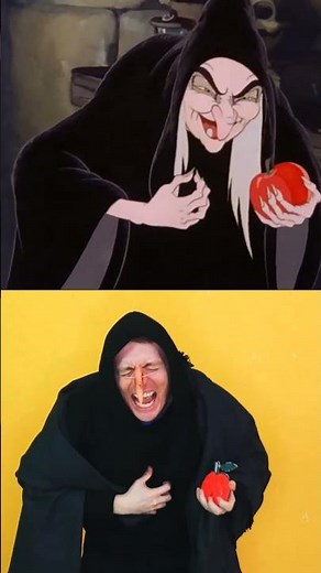 Snow White and 7 Dwarfs. the witch wants revenge. #shorts