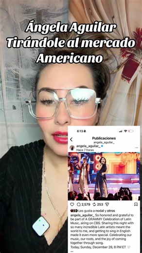 Ángela Aguilar representando al regional mexicano en inglés?que broma es esta?#angelaaguilar #regionalmexicano #musicaeningles