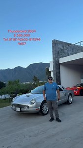 Ford Thunderbird 2004 AUTOMATICO ELCECTRICO AIRE ACONDICIONADO TOLDO DURO Y TOLDO SUAVE EXCELENTE MANEJO EXCLENTES CONDICIONES MOTOR 8 CILINDROS 4.6 SÚPER CÓMODO MUY ELEGANTE $ 385Mil Tel.8118142655-8115944607#marcame #clasico #rodada #paseo #deportivo | Zertuche Cars