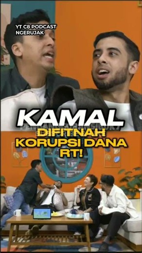 KAMAL DIFITNAH KORUPSI DANA RT‼️🤣 #shorts #kamal #sahil #indybarends #podcast