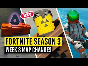 Fortnite | All Season 3 Map Updates and Hidden Secrets! WEEK 8