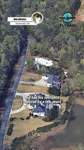 mansion of Big Meech, founder of the Black Mafia Family in Georgia