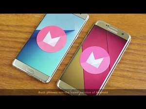 Samsung Galaxy Note 7 vs Samsung Galaxy S7 Edge Full Comparison