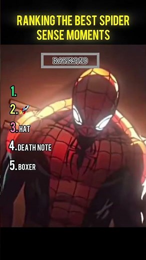 Ranking the best spider sense moments