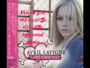 Girlfriend Avril Lavigne (clean) lyrics