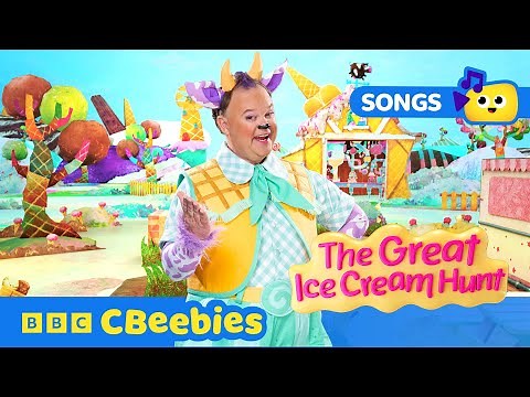 Ice Cream Farm Song 🍦 | CBeebies Musical The Great Ice Cream Hunt | Kids Sing Along Summer Fun 🌞