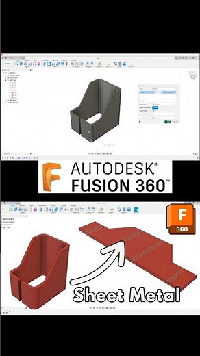 How to Turn Solids into Sheet Metal in Fusion 360