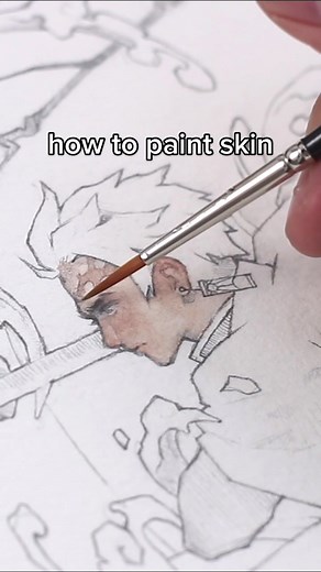 Mastering Color Transitions in Watercolor Art: A Demon Slayer Inspired Tutorial