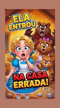 Cachinhos Dourados e os 3 Ursos: O mingau perfeito! 🥣✨ Uma lição sobre respeitar o que é dos outros!