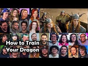 How To Train Your Dragon | Official Trailer | 2025 | Reaction Mashup