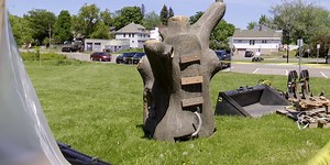 Construction underway on Jackson Mine Park Playground