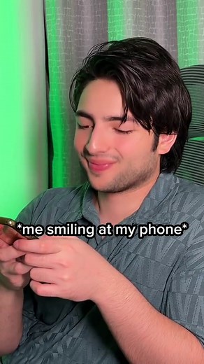 The Struggle of Smiling: A Relatable Moment