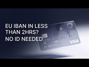 Open an EU IBAN in Less Than 24h + SEPA VISA Card (France Method Nobody Explains)