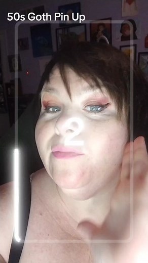 50s Goth Pin Up Challenge