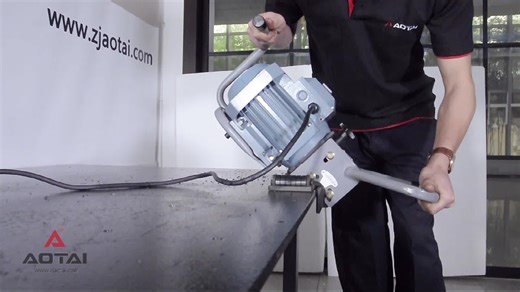 AOTAI SKF-15 Electric Portable Plate Bevel Cold Beveling Chamfering Machine/plate Cutting Machine