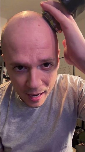 Shaving with Skull Shaver is quick and easy!