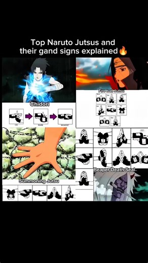 Mr!void on Instagram: "Naruto Jutsu Guide: Learn the Hand Seals🤯🔥 #naruto #narutoshippuden #anime #animeedit #shorts"