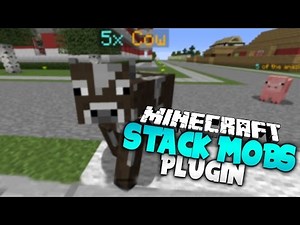STACK MOBS! | Minecraft Plugin Tutorial