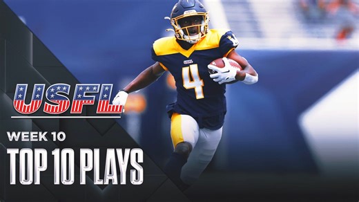 USFL Top 10 plays from week 10 | USFL Highlights