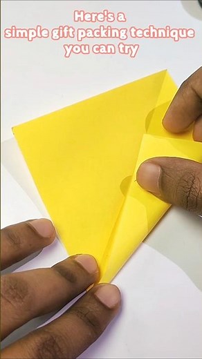 Simple Gift Packing Technique You Can Try! ✨🎀
