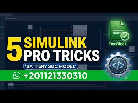 5 Ways to Document Your Simulink Model Battery SOC