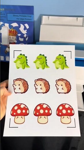 Printable Vinyl Sticker Paper Tutorial