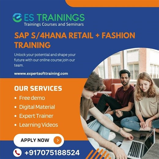 SAP S/4HANA Retail + Fashion Training#expertsofttraining