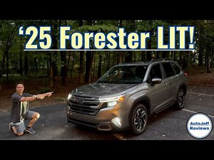 NEW 2025 Subaru Forester at Night: Buttons, Controls, Lights, More!
