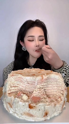 Persimmon Jam Lava Moist Foam Cake ASMR | Jane Asmr @highlight | Chi-Chi Asmr