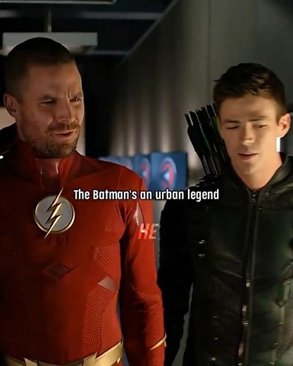 Barry tries to prove Batman's real to Oliver #shorts