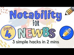 Notability 2022 Tutorial -How to use PASSWORD, SHAPES FEATURE & SCREENSHOTS Beginner Notability Tips