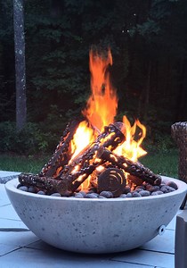 Set of 7 Steel Logs for Fire Pit With Gas | Fire Pit Ideas - Etsy Australia