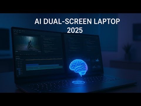 AI Dual-Screen Laptop 2025 | Automatic Multitasking Layout | Future of Smart Laptops