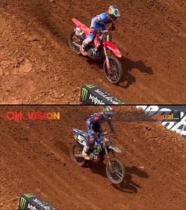 Jett vs Eli. Rhythm check from Concord. #litpro #litprovision #smxplayoffs #supermotocross @align.with.us | NZN Labs, Inc.