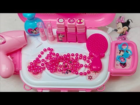 13 Minutes Satisfying with Unboxing Disney Minnie Mouse Makeup Playset Collection ASMR