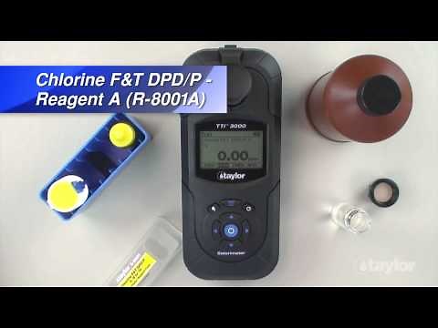 Testing for Free & Total Chlorine Using Taylor’s TTi Colorimeter (M-2000 or M-3000)