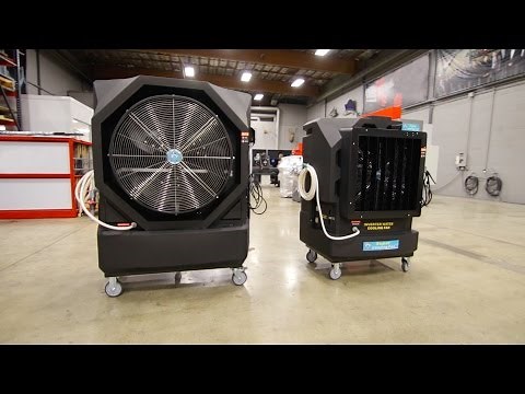 Why you need a portable swamp cooler for your business!