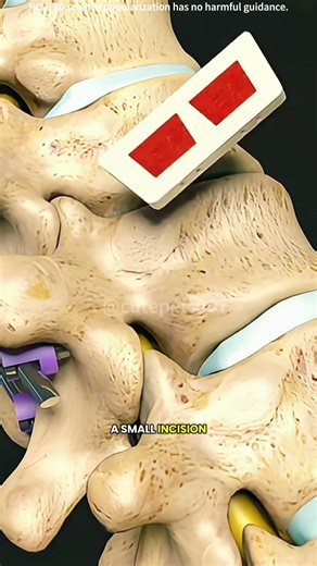 How lumbar micro discectomy surgery is performed?(3D animation) #drone #theflash #space #automobile