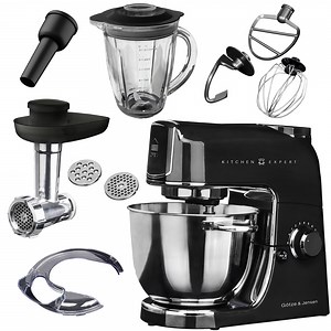 GÖTZE & JENSEN SB600K 1000W z maszynką do mięsa i blenderem kielichowym Robot kuchenny planetarny - niskie ceny i opinie w Media Expert