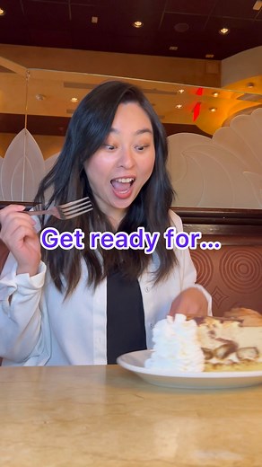 Our happy place is a table full of cake🍴🍰. On 7/31 & 8/1 tell your server you're a Cheesecake Rewards™ member to get 🎉 Any Slice, Half Price 🎉 when you dine-in! *One-time redemption. Dine-in only.* | The Cheesecake Factory