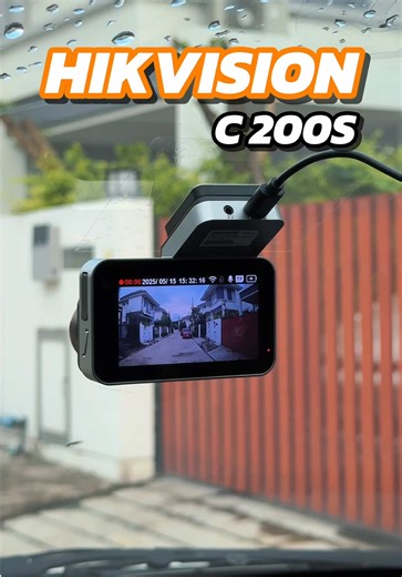 รีวิวกล้องติดรถยนต์ HIKVISION C200S หน้า หลัง 1080P