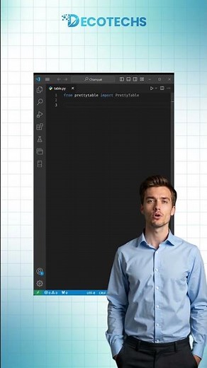 Create a Simple Table in Python 🐍💻