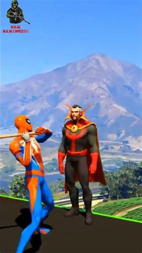Spider-Man Rescue batman vs iron man vs venom funny Game GTA 5 superhero#spiderman#gta#viralshorts